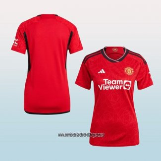 Primera Camiseta Manchester United Mujer 23-24