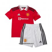 Primera Camiseta Manchester United Nino 22-23