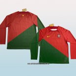 Primera Camiseta Portugal 2022 Manga Larga