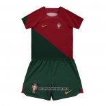 Primera Camiseta Portugal Nino 2022