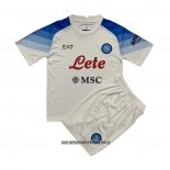 Segunda Camiseta Napoli Nino 22-23