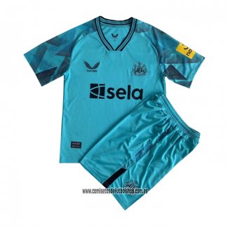 Segunda Camiseta Newcastle United Portero Nino 23-24