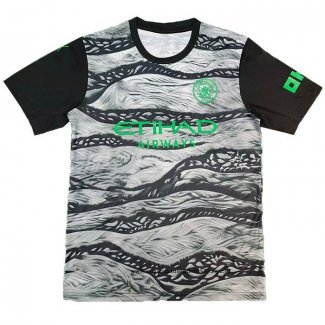 Camiseta Manchester City Special 24-25 Negro y Blanco Tailandia