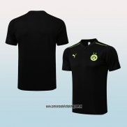 Camiseta Polo del Borussia Dortmund 22-23 Negro