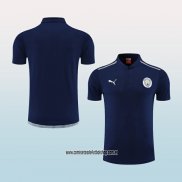 Camiseta Polo del Manchester City 22-23 Azul Marino