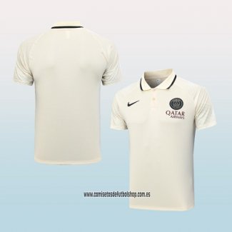 Camiseta Polo del Paris Saint-Germain 23-24 Albaricoque