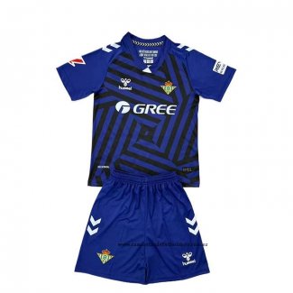 Camiseta Real Betis Portero Nino 25-26 Azul