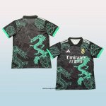 Camiseta Real Madrid Dragon 25-26 Negro Tailandia