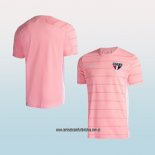Camiseta Sao Paulo Outubro 2021 Rosa Tailandia