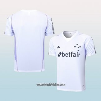 Camiseta de Entrenamiento Cruzeiro 23-24 Blanco