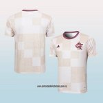 Camiseta de Entrenamiento Flamengo 24-25 Blanco