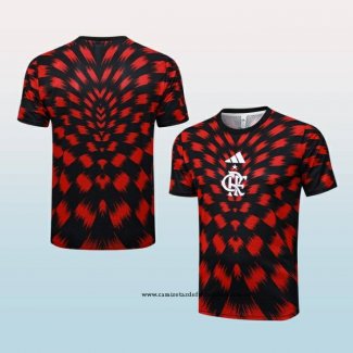 Camiseta de Entrenamiento Flamengo 25-26 Negro Rojo