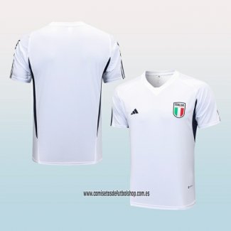 Camiseta de Entrenamiento Italia 23-24 Blanco