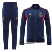 Chandal de Chaqueta del Ajax 22-23 Azul