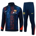 Chandal de Chaqueta del Barcelona 24-25 Rojo y Azul