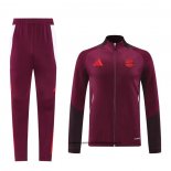 Chandal de Chaqueta del Bayern Munich 24-25 Rojo