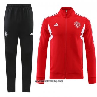 Chandal de Chaqueta del Manchester United 22-23 Rojo