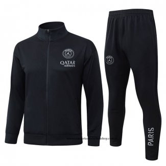 Chandal de Chaqueta del Paris Saint-Germain Jordan Nino 25-26 Negro