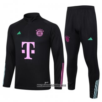 Chandal de Sudadera del Bayern Munich 23-24 Negro