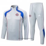 Chandal de Sudadera del Bayern Munich Nino 25-26 Gris