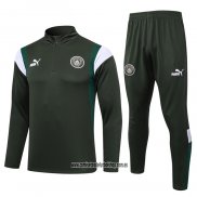 Chandal de Sudadera del Manchester City 23-24 Verde