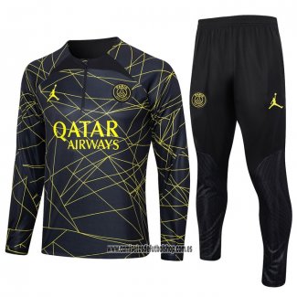 Chandal de Sudadera del Paris Saint-Germain Jordan 23-24 Negro