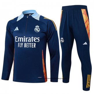 Chandal de Sudadera del Real Madrid 24-25 Azul