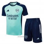 Chandal del Arsenal 25-26 Manga Corta Verde - Pantalon Corto