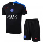 Chandal del Paris Saint-Germain 25-26 Manga Corta Negro - Pantalon Corto