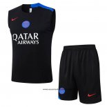 Chandal del Paris Saint-Germain 25-26 Sin Mangas Negro