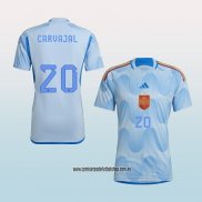 Jugador Segunda Camiseta Espana Carvajal 2022