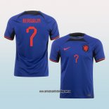 Jugador Segunda Camiseta Paises Bajos Bergwijn 2022