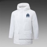 Olympique Marsella 24-25 Blanco Chaqueta Invierno del