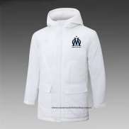 Olympique Marsella 24-25 Blanco Chaqueta Invierno del