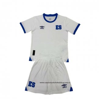 Segunda Camiseta El Salvador Nino 2025