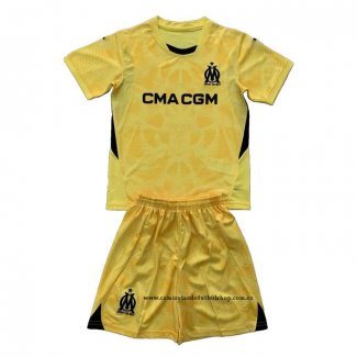 Segunda Camiseta Olympique Marsella Portero Nino 24-25