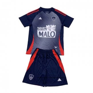 Tercera Camiseta Stade Brestois Nino 24-25