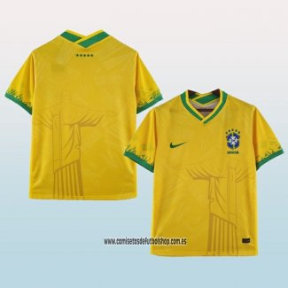 Camiseta Brasil Classic 2022 Amarillo Tailandia