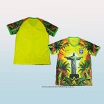 Camiseta Brasil Jesus 25-26 Amarillo Verde Tailandia