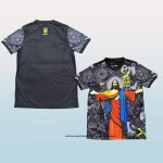Camiseta Brasil Jesus 2025 Negro Tailandia