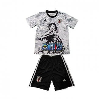 Camiseta Japon Anime Nino 25-26 Blanco