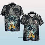 Camiseta Japon Cartoon 2025 Negro Tailandia