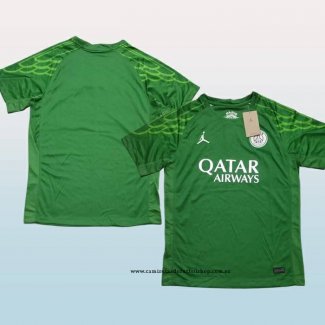 Camiseta Paris Saint-Germain Portero 25-26 Verde Tailandia
