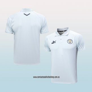 Camiseta Polo del Manchester City 23-24 Gris