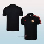 Camiseta Polo del Manchester United 25-26 Negro