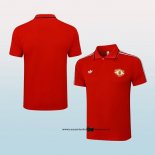 Camiseta Polo del Manchester United 25-26 Rojo