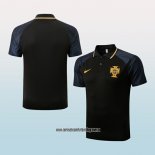 Camiseta Polo del Portugal 22-23 Negro