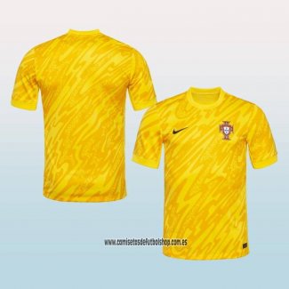 Camiseta Portugal Portero 2024 Amarillo