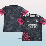 Camiseta Real Madrid Dragon 24-25 Negro Rojo Tailandia