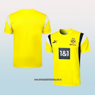 Camiseta de Entrenamiento Borussia Dortmund 23-24 Amarillo